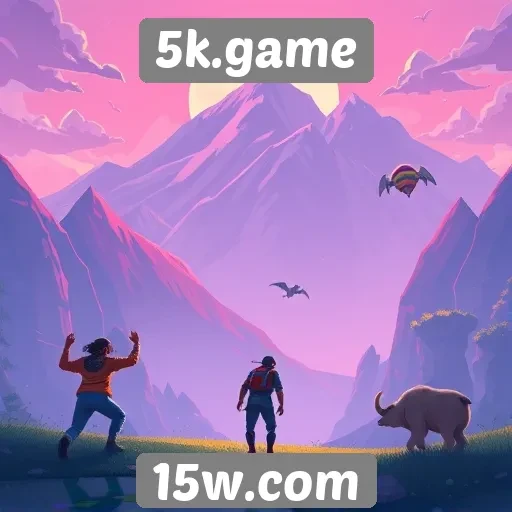 Análise do catálogo diversificado de jogos do 5k.game